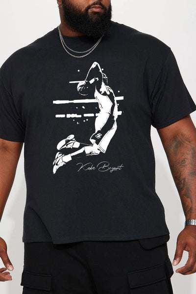 Loose Casual Plus Size Men's T-shirt Basketball Fun Printing